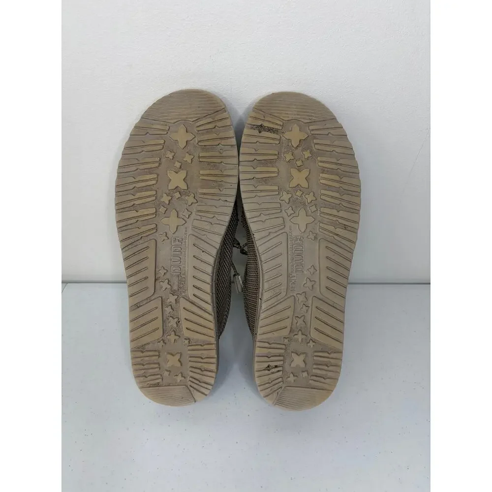 Hey Dude Men's Wally Sox Shoes in Camel Men's US 11 EU 44 Casual Beach Preppy